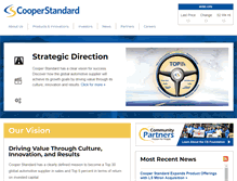 Tablet Screenshot of cooperstandard.com